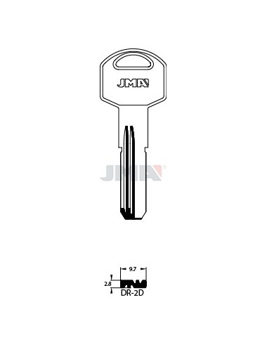 LLAVE JMA SEGUR. DR 2D