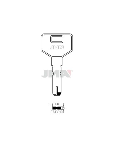 LLAVE JMA SEGUR. EZ DS10 ALPACA