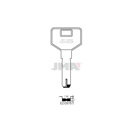 LLAVE JMA SEGUR. EZ DS15 LATON