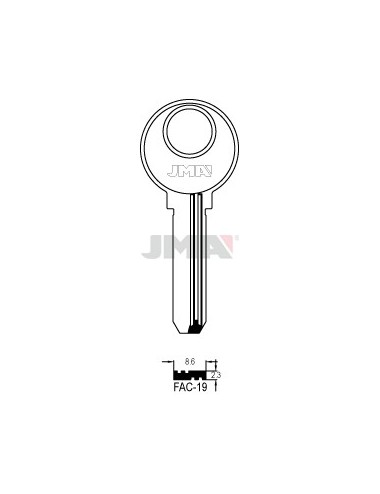 LLAVE JMA SEGUR. FAC 19
