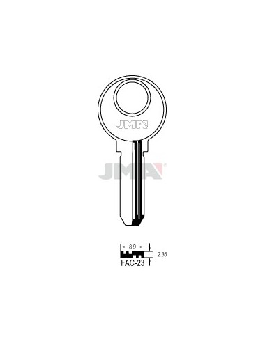 LLAVE JMA SEGUR. FAC 23