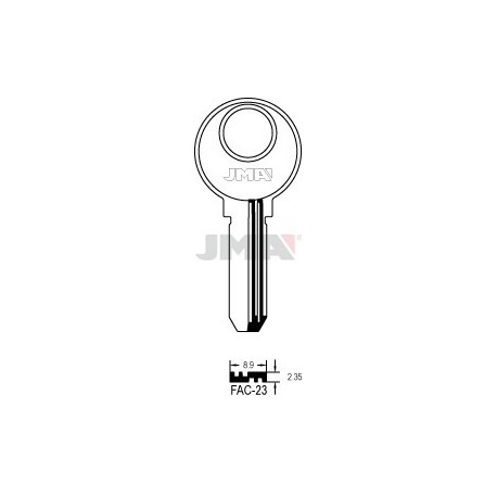 LLAVE JMA SEGUR. FAC 23