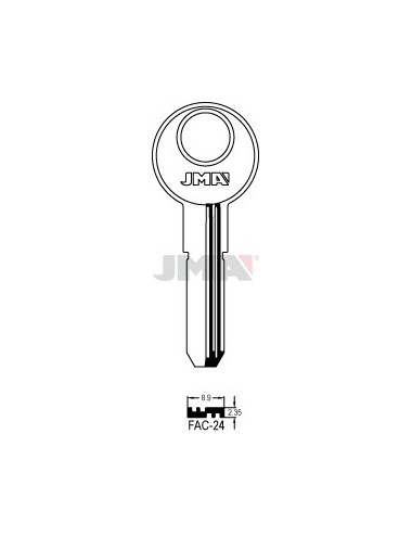 LLAVE JMA SEGUR. FAC 24
