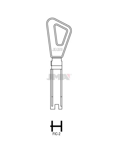 LLAVE JMA SEGUR. FIC 2 LATON