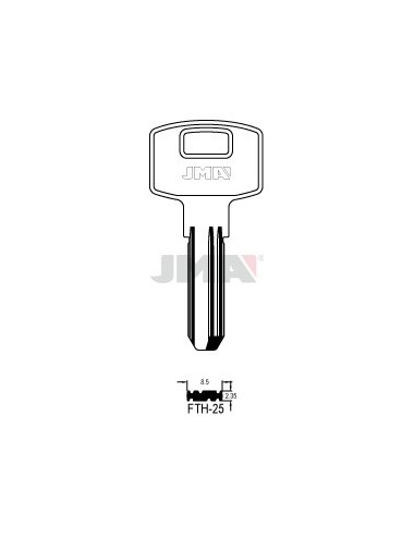 LLAVE JMA SEGUR. TD 25 - ( FTH 25)