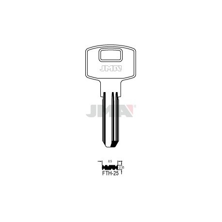 LLAVE JMA SEGUR. TD 25 - ( FTH 25)