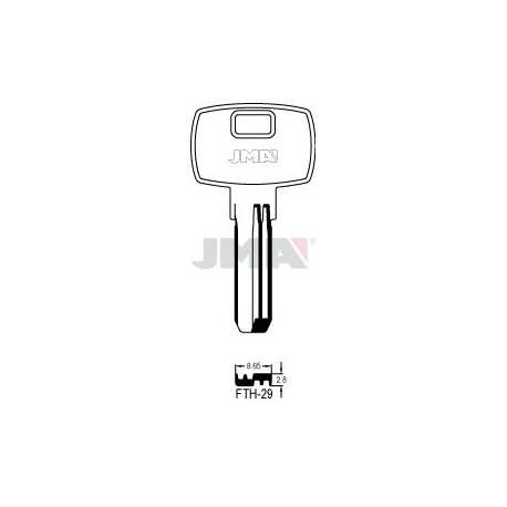 LLAVE JMA SEGUR. TD 29 (FTH 29)