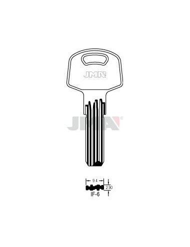 LLAVE JMA SEGUR. IF 6