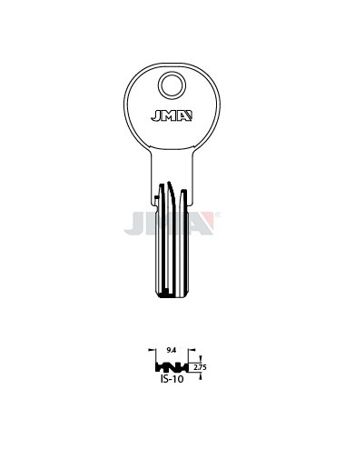 LLAVE JMA SEGUR. IS 10 LATON
