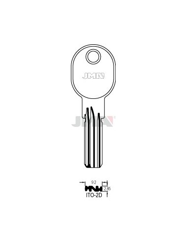 LLAVE JMA SEGUR. ITO 2D