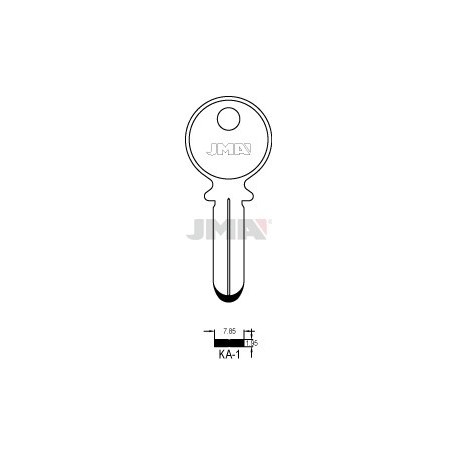 LLAVE JMA SEGUR. KA 1 ALPACA