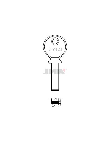 LLAVE JMA SEGUR. KA 10