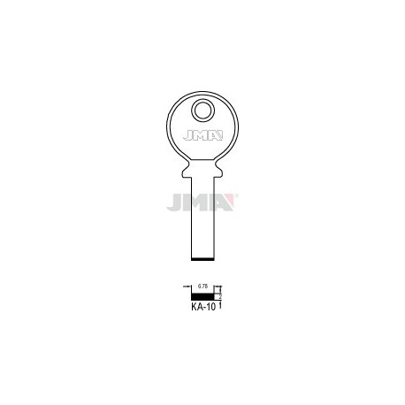 LLAVE JMA SEGUR. KA 10