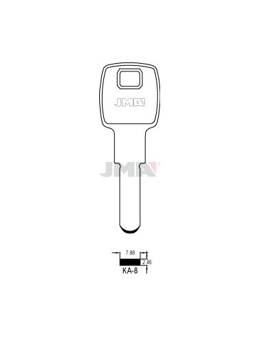 LLAVE JMA SEGUR. KA 8 (KB2N)