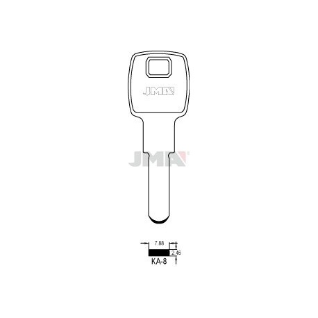 LLAVE JMA SEGUR. KA 8 (KB2N)