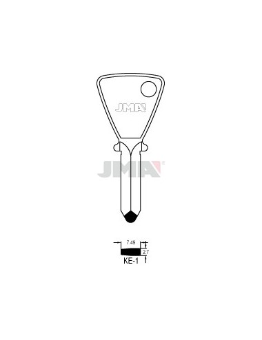 LLAVE JMA SEGUR. KE 1 ALP.