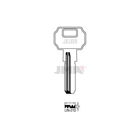LLAVE JMA SEGUR. LIN 21D