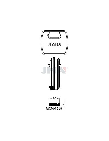 LLAVE JMA SEGUR. MCM 15