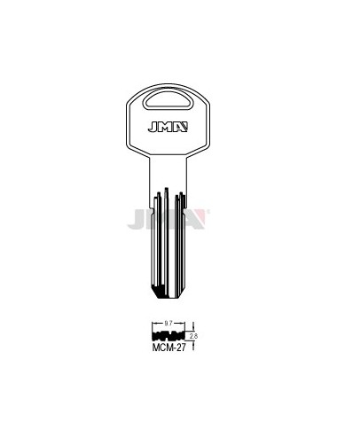 LLAVE JMA SEGUR. MCM 27