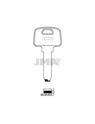 LLAVE JMA SEGUR. MCM 4SS
