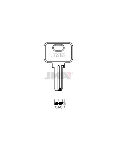 LLAVE JMA SEGUR. OJ Q ALPACA