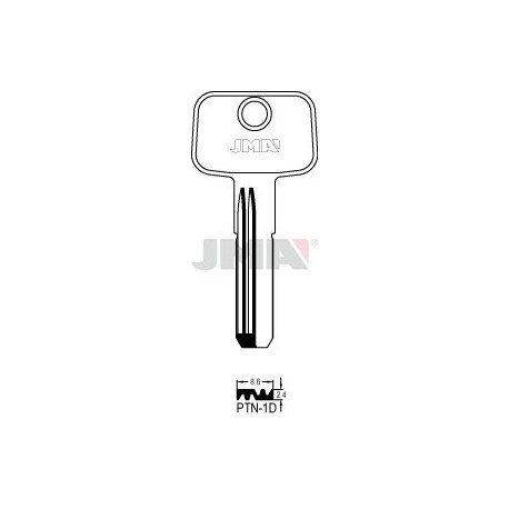 LLAVE JMA SEGUR. PTN 1D