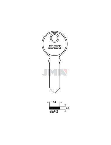 LLAVE JMA SEGUR. SEA 2  LATON