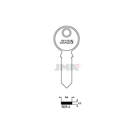 LLAVE JMA SEGUR. SEA 2  LATON