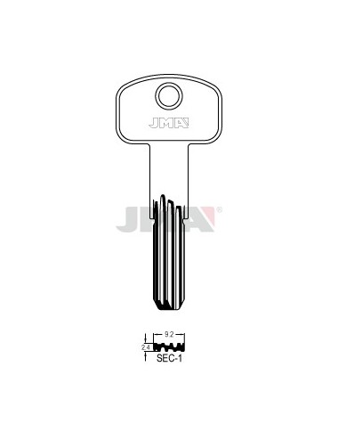 LLAVE JMA SEGUR. SEC 1 (SEM6)