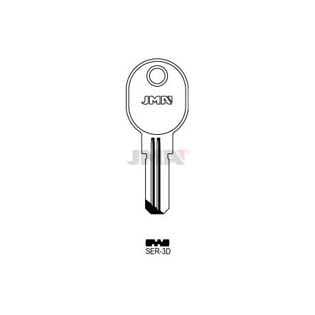 LLAVE JMA SEGUR. SER 3D