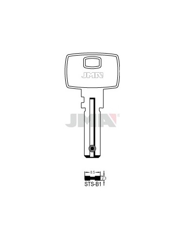 LLAVE JMA SEGUR. STS B1