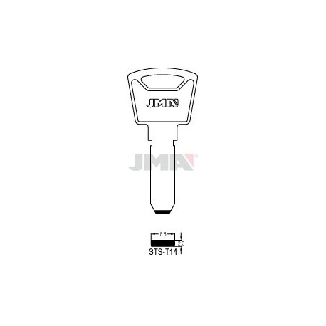 LLAVE JMA SEGUR. STS T14 ALP.