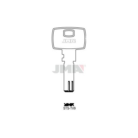 LLAVE JMA SEGUR. STS TV9 ALPACA