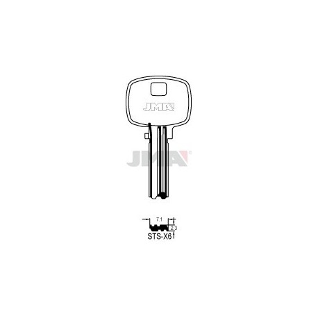 LLAVE JMA SEGUR. STS X6