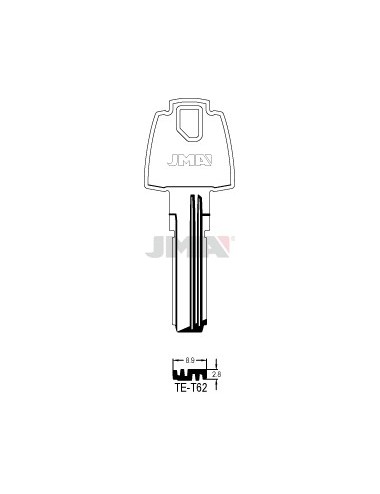 LLAVE JMA SEGUR. TE T62