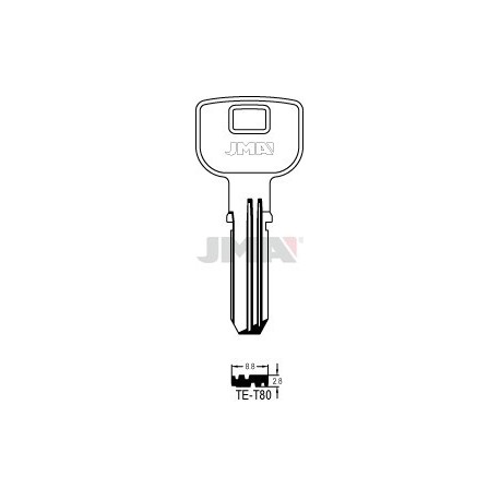 LLAVE JMA SEGUR. TE T80