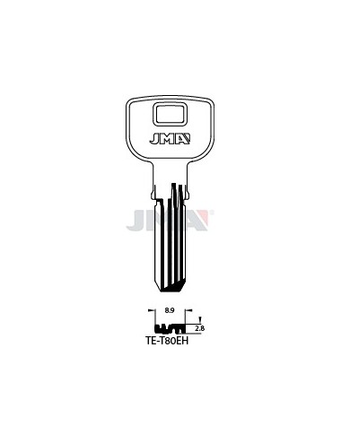 LLAVE JMA SEGUR. TE T80 EH