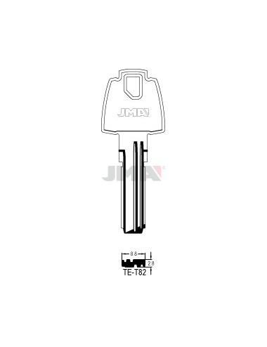 LLAVE JMA SEGUR. TE T82