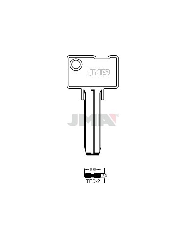 LLAVE JMA SEGUR. TEC 2 ALPACA