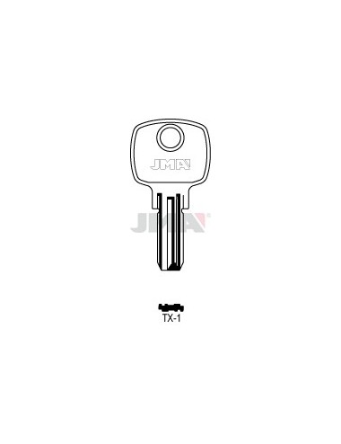 LLAVE JMA SEGUR. TX 1
