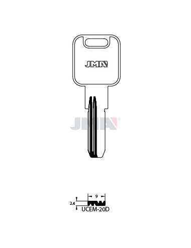 LLAVE JMA SEGUR. UCEM 20D