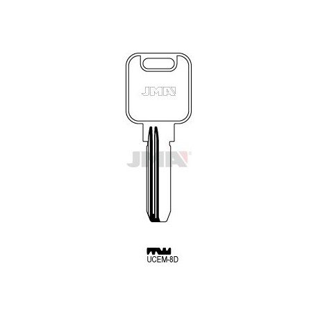 LLAVE JMA SEGUR. UCEM 8D LATON