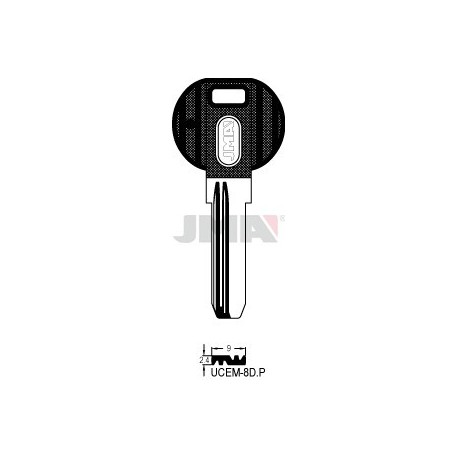 LLAVE JMA SEGUR. UCEM 8D.P