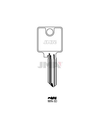 LLAVE JMA SEGUR. WIN 3D  ALPACA