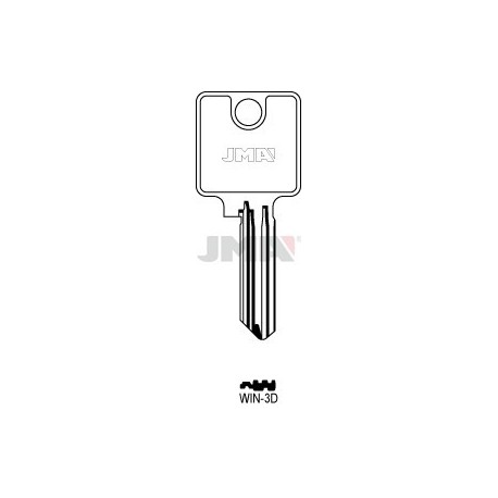 LLAVE JMA SEGUR. WIN 3D  ALPACA