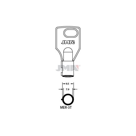 LLAVE JMA TUBULAR MER 3T