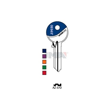 LLAVE JMA WINDCOLOR ACERO AZ 37D