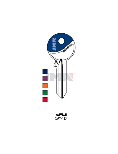 LLAVE JMA WINDCOLOR ACERO CAY 1D