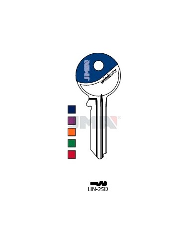 LLAVE JMA WINDCOLOR ACERO LIN 25D