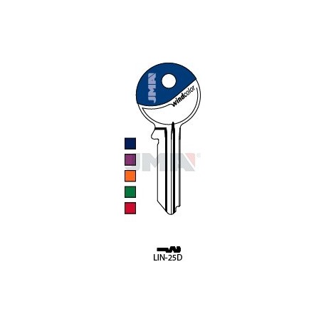LLAVE JMA WINDCOLOR ACERO LIN 25D